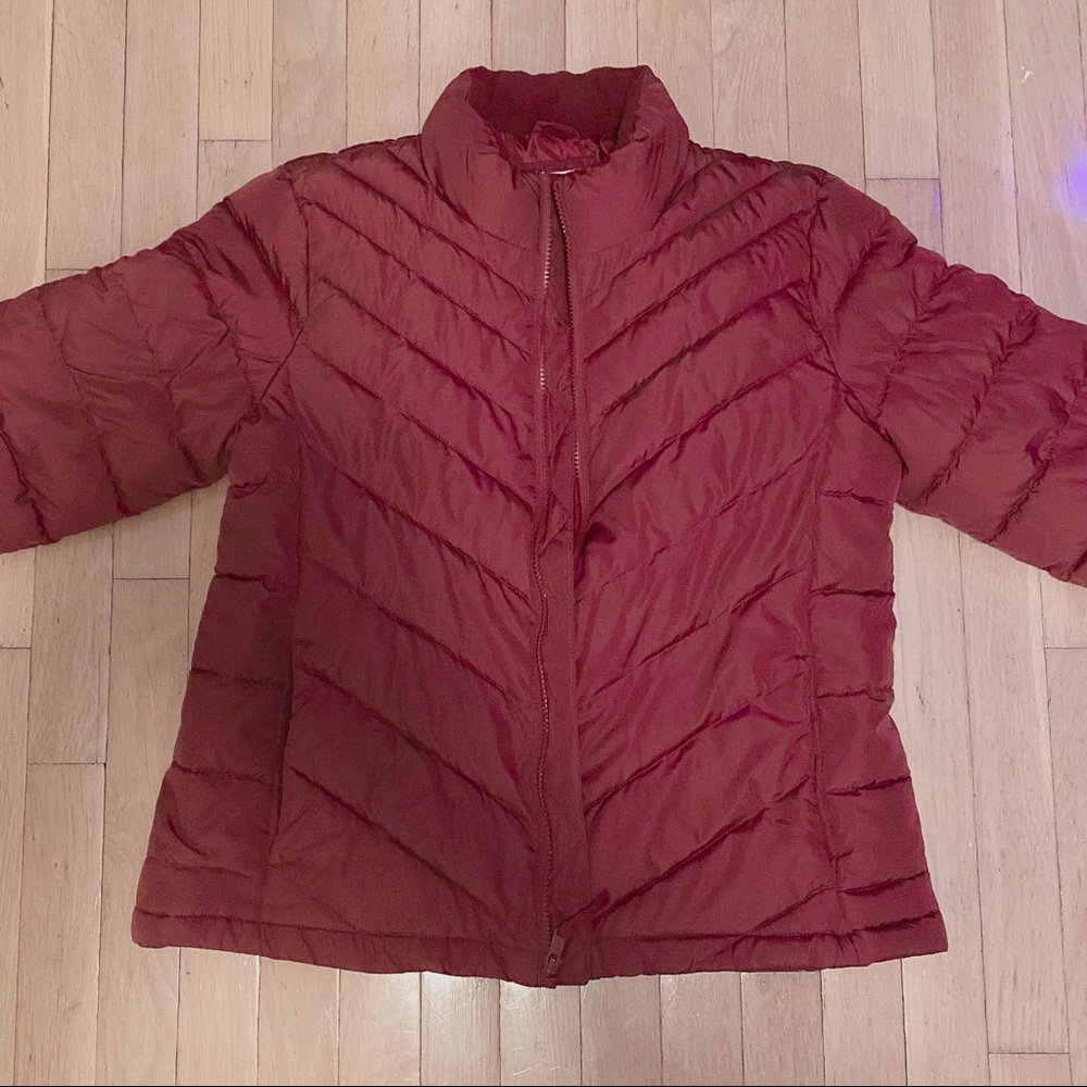 Burgundy Gap Puffer